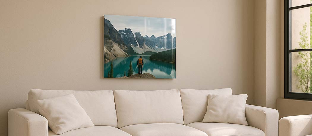 foto stampate su plexiglass per arredare casa
